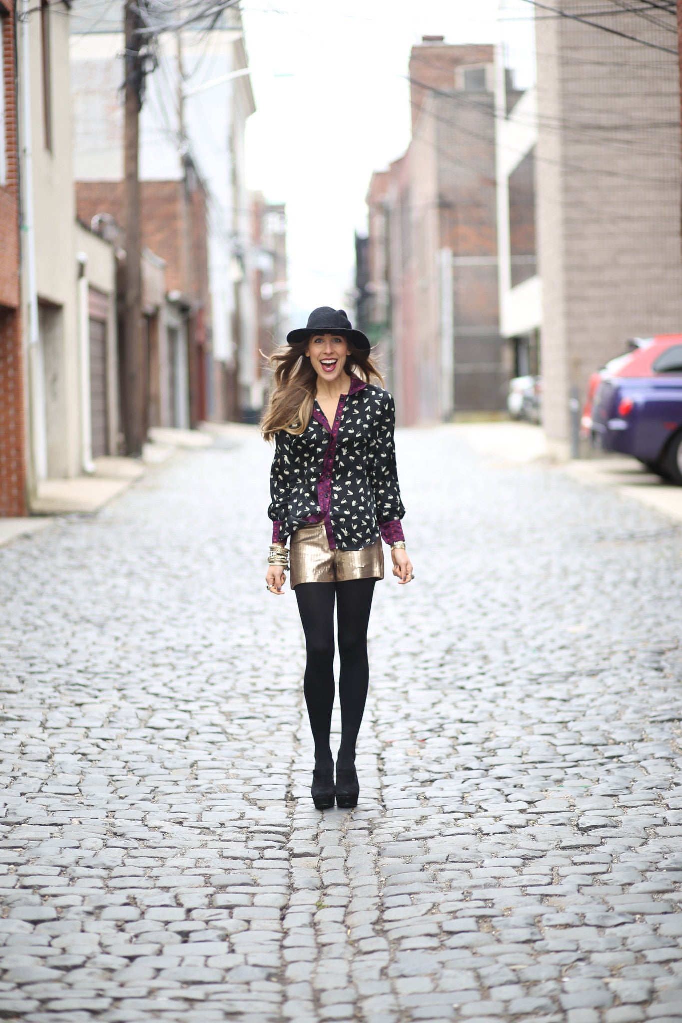Alexa Swan & Flora Blouse
